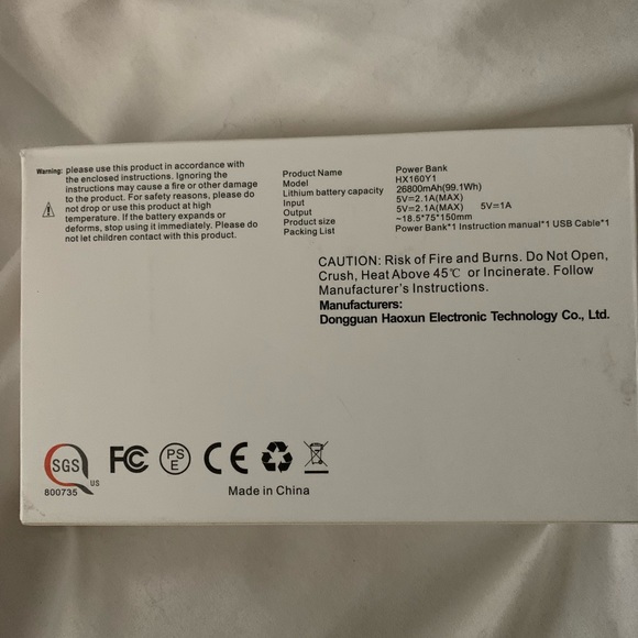 Power Pack NWOT - Picture 2 of 2